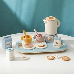 Kids' Coffee Tea Party Playset Kitchen Toys for Girls Ideal Gift
