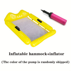 Inflatable Water Hammock for Beach and Pool