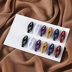 Oval Rhinestone Scarf Buckle, Scarf Safety Needle Accessory