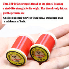 2 Spools 50D Fly Tying PE Line Ultra Strong Fishing Material