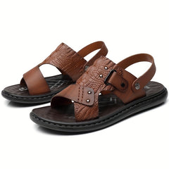 Men's Open Toe Sandals Non Slip Hiking Trekking Sandals