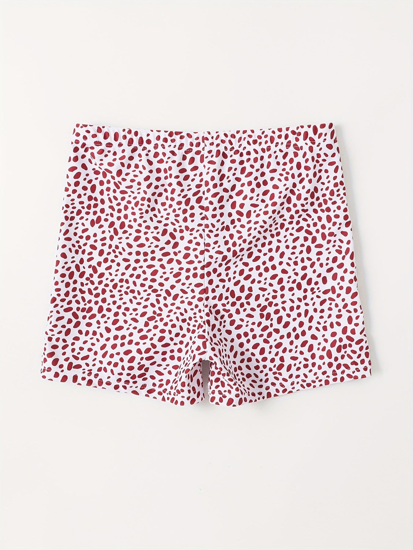 Boys Swim Trunks Stripe Print Elastic Waist Beach Pants SwimShorts Kids Clothes