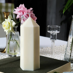 Hexagonal Vertebrae Candle Making Silicone Mold