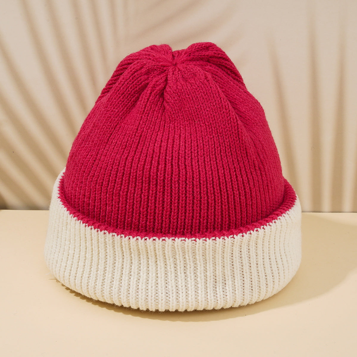 Women's Double Sided Knitted Slouchy Beanie