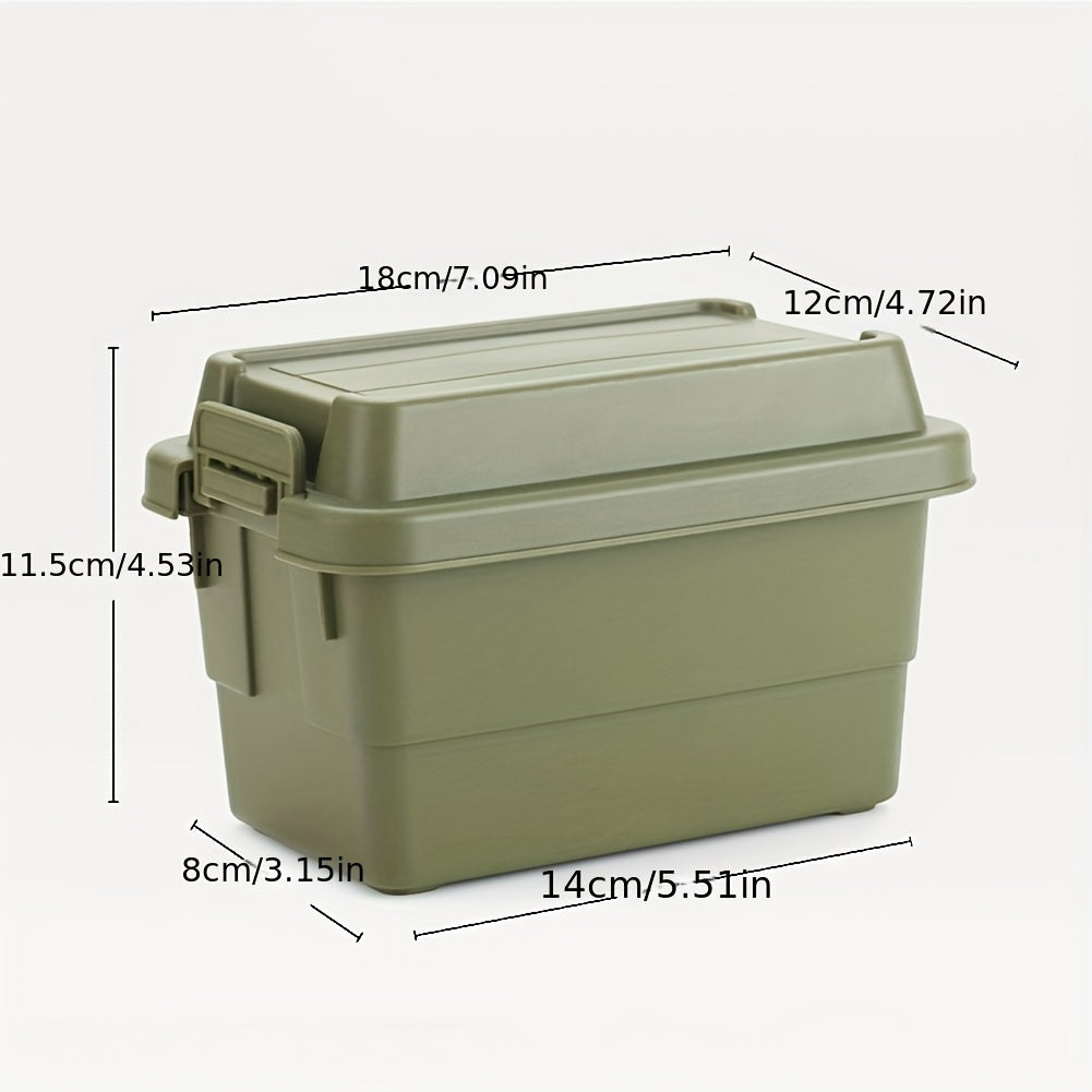 Outdoor Camping Mini Plastic Storage Box Desktop Seasoning Bottle Storage Box