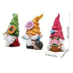 Garden Gnome Resin Faceless Doll Home Decor