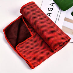 6pcs Quick Drying Sport Towel Solid Color Fiber Towel for Yoga Gym Camping