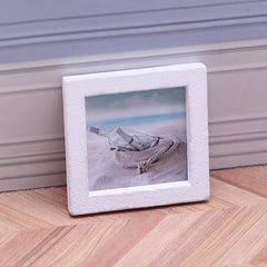 Mini Beach Themed Dollhouse Picture Frame