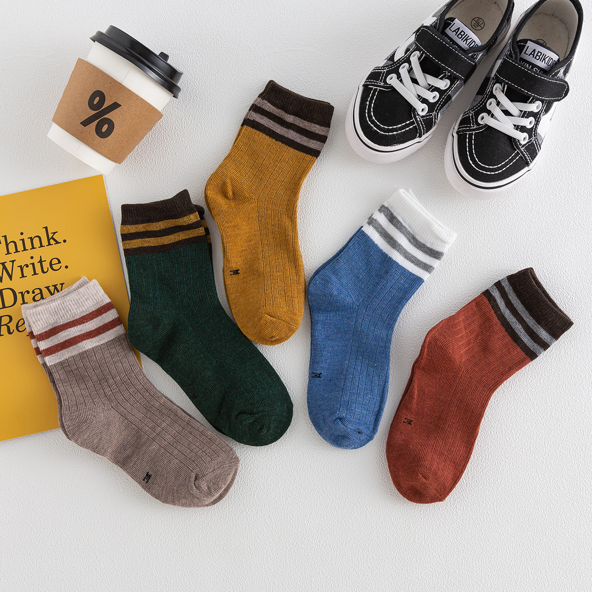 5 Pairs Toddler Boys Socks for Comfortable and Stylish Wear