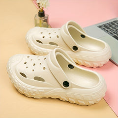 Unisex Cloud Clogs Hollow Out Non Slip Garden Shoes