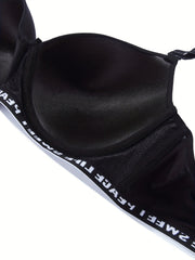 Casual Bra Women's Plus Push Up T shirt Bra