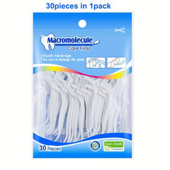 30pcs Professional Dental Flossers for Adults