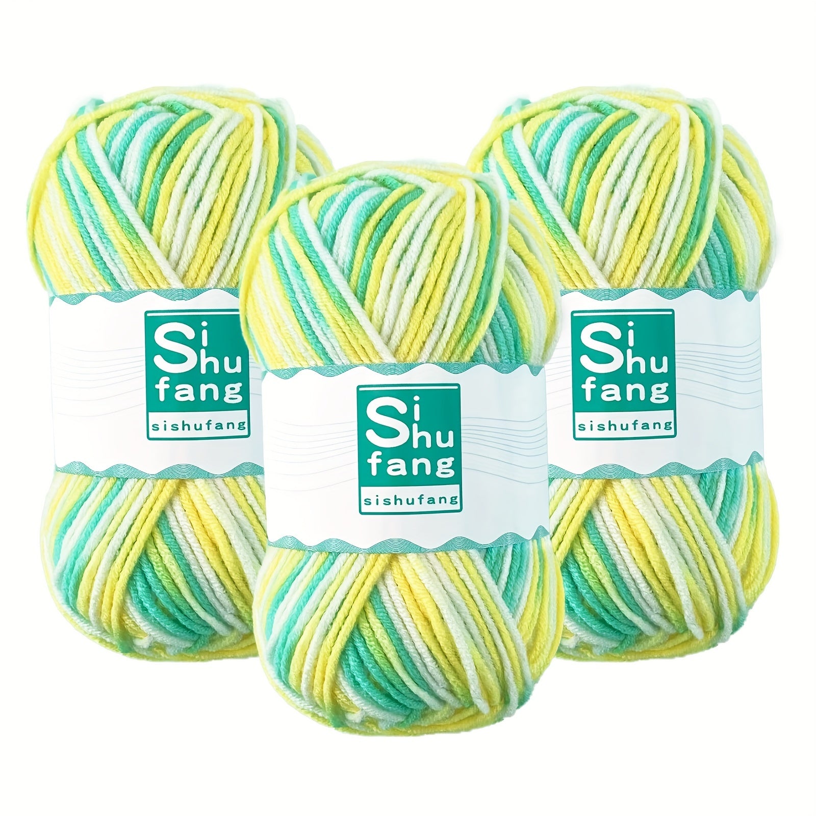 Gradient Acrylic Wool Yarn for DIY Crochet and Knitting