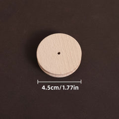 Leather Edge Sanding Tool Wood Polishing Stick