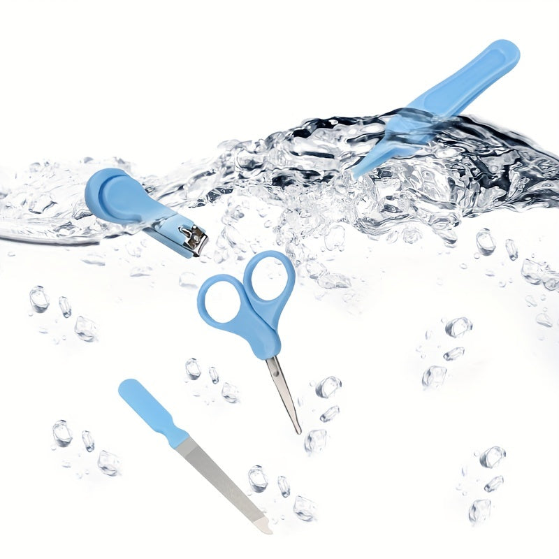 Safe Nail Clipper Baby Booger Clip Nail File Set