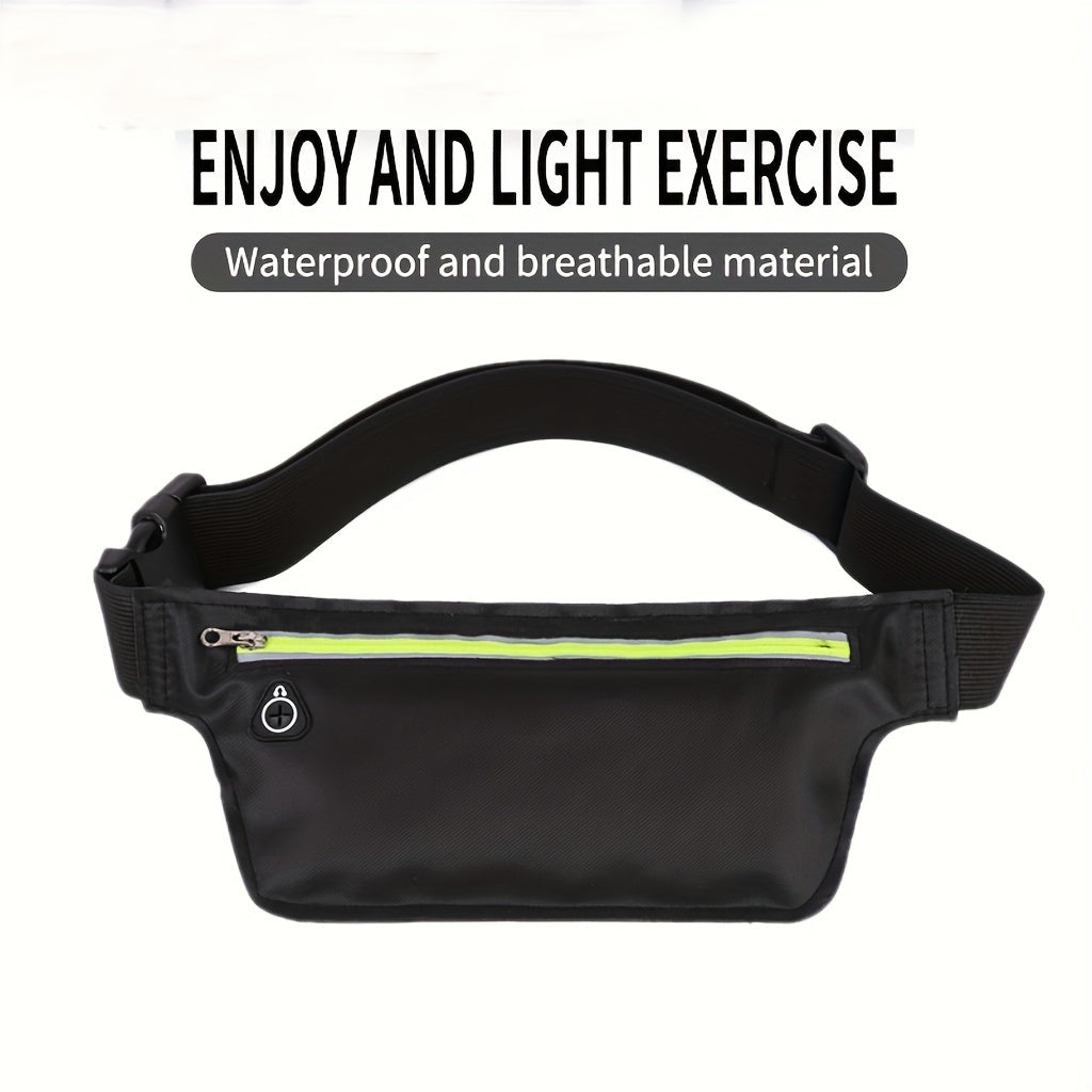 Portable Outdoor Sports Waist Bag Reflective Lightweight Waterproof Fanny Pack
