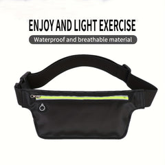 Portable Outdoor Sports Waist Bag Reflective Lightweight Waterproof Fanny Pack
