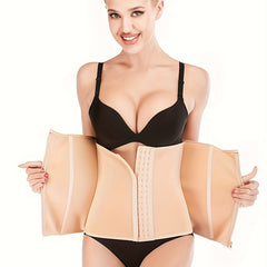 Zipper Waist Trainer Tummy Wrap Slimmer Belly Belt