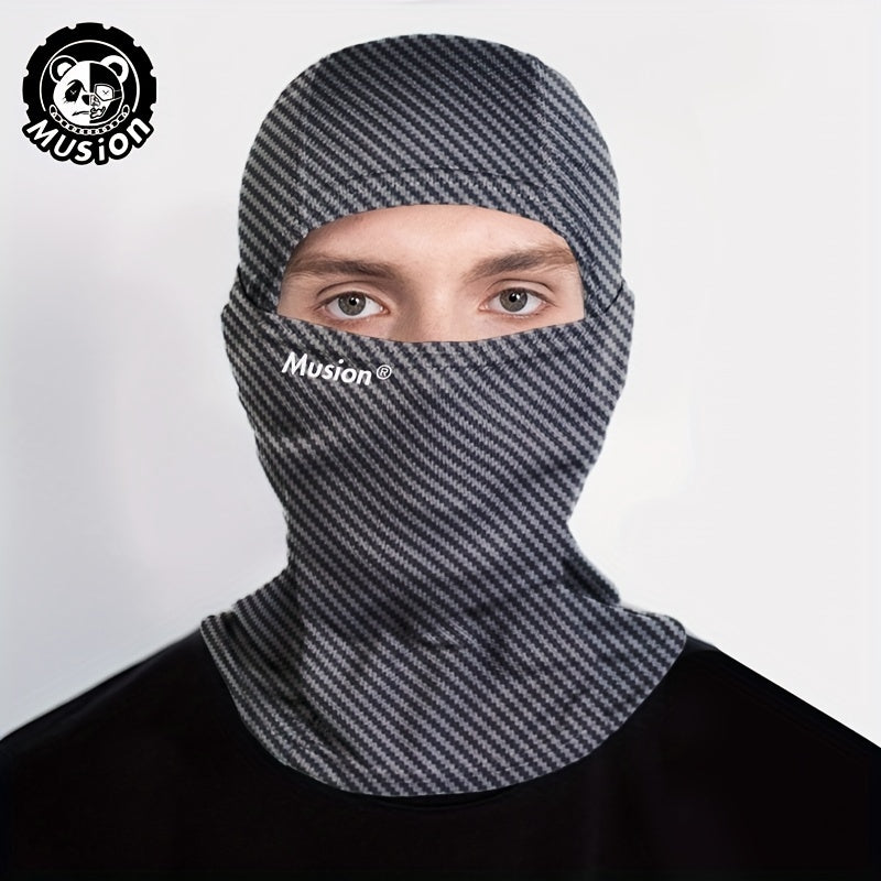 Musion Carbon Balaclava Full Face Motorcycle Mask for Racing