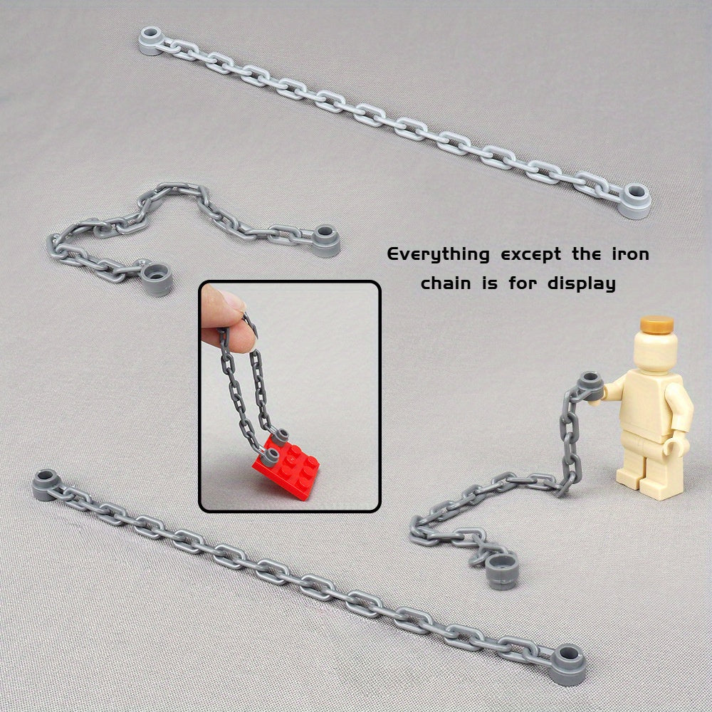 Building Blocks Long Iron Chain Scene Model Parts