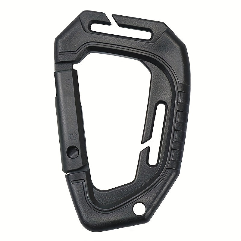 D-Shaped Carabiner Keyring for Backpacking