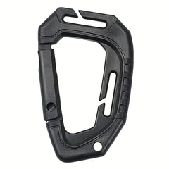 D-Shaped Carabiner Keyring for Backpacking