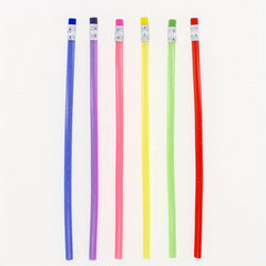 6pcs Transformable Pencils Flexible & Bendable Drawing Tools