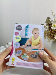 Baby Bath Toy Boat Jenga Sensory Toy Montessori Stacked Toys