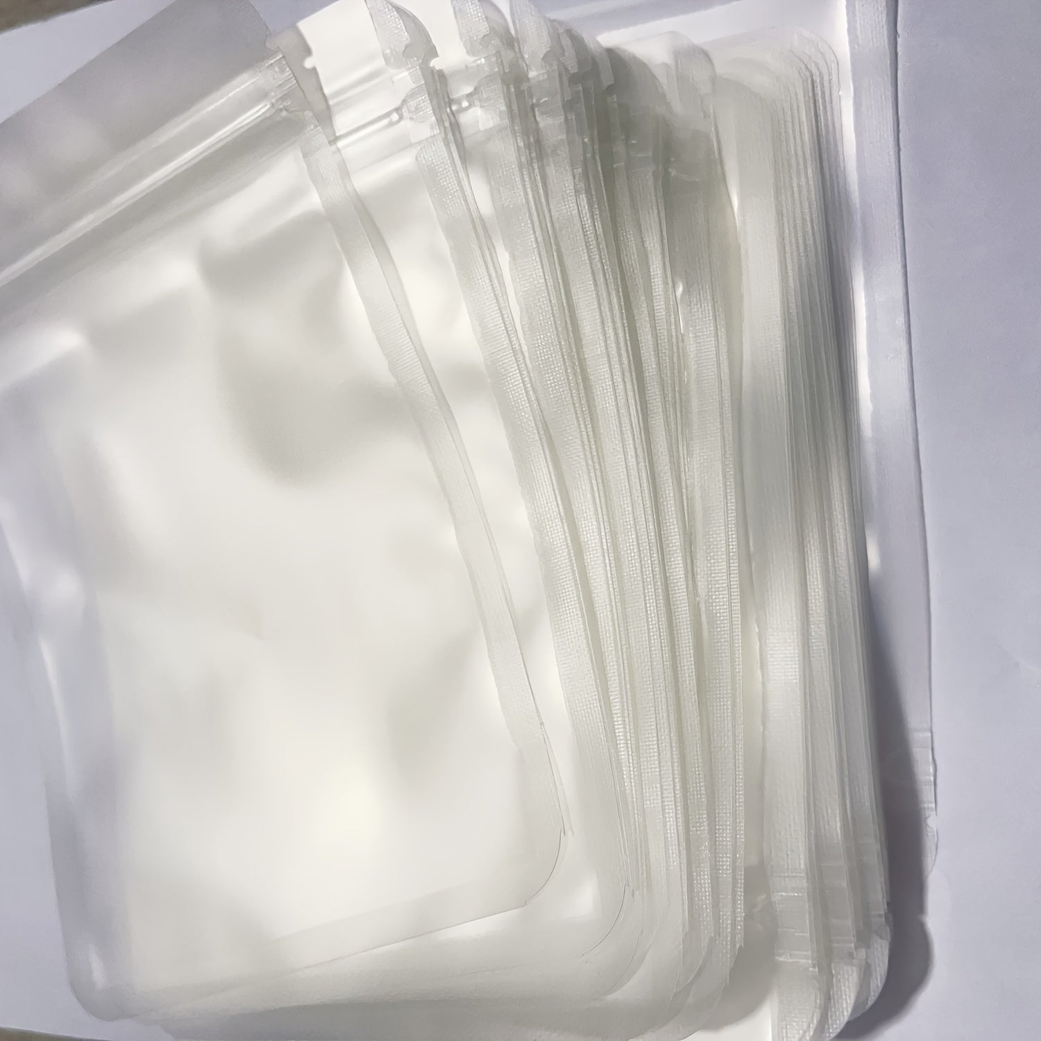 Frosted Ziplock Bag Matte Transparent Plastic Bag