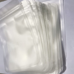 Frosted Ziplock Bag Matte Transparent Plastic Bag