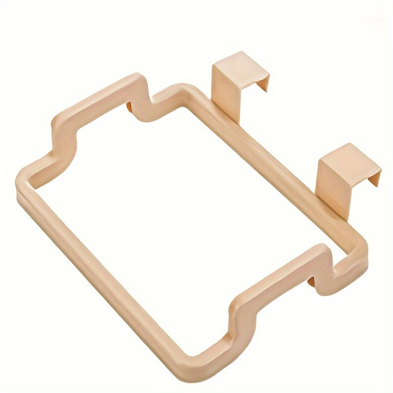 Hangable Cabinet Door Trash Rack Door Back Trash Bag Organizer Plastic Bag Rack