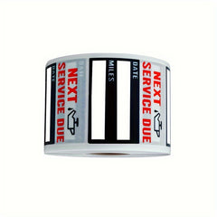 100pcs Car Change Repair Reminder Sticker Self-adhesive Label