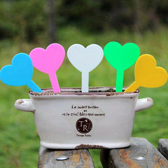50pcs Love Shaped Succulent Labels Waterproof Plant Insertion Labels