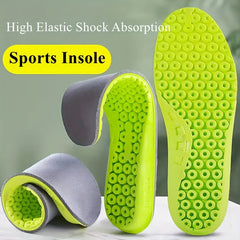 Sports Shock Absorption Insoles Deodorant Comfortable Running Sneaker Insoles