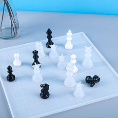 Large Checkerboard Silicone Mold for Game Props Making