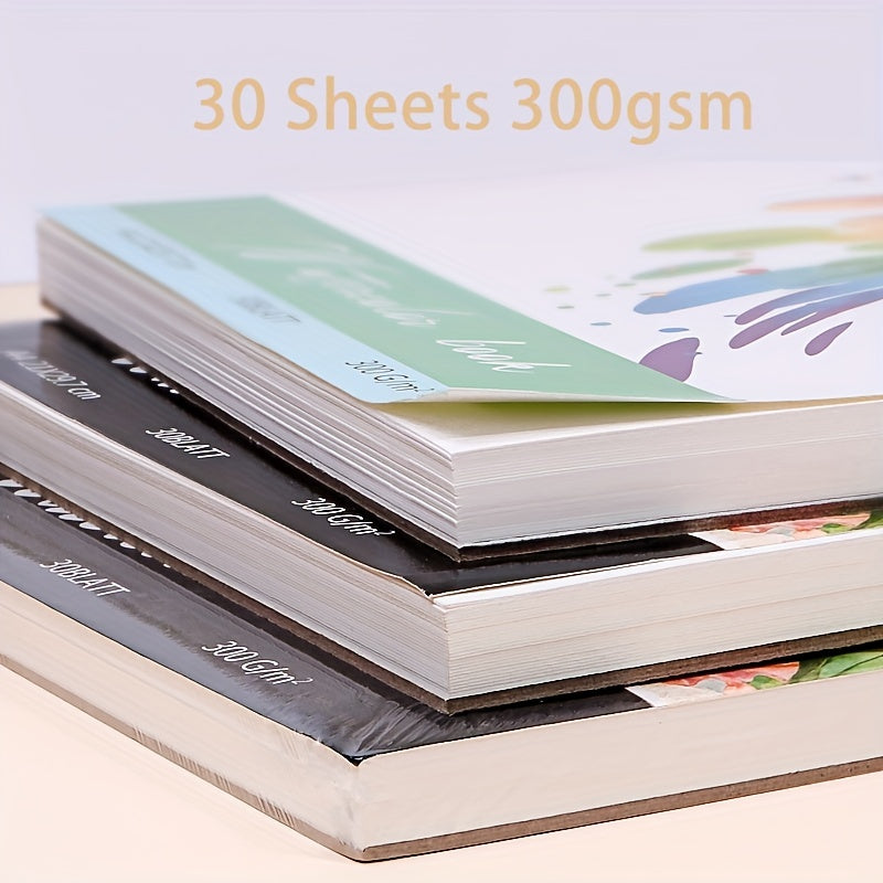 Watercolor Book 30 Sheets 140lb 300gsm Watercolor Paper Art Sketchbook