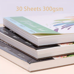 Watercolor Book 30 Sheets 140lb 300gsm Watercolor Paper Art Sketchbook