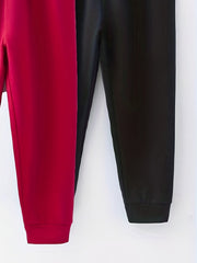 Girls Elastic Waist Sweatpants Joggers Casual Stretch Pants - Assorted Colors