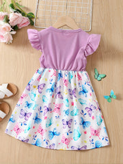 Toddler Girls Daddy's Girl Princess Dress for Party