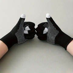 Breathable Anti-slip Touch Screen Cycling and Driving Gloves