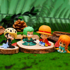 4pcs Cartoon Anime Q version Birthday Graduation Decorations
