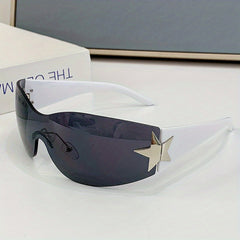 Men's Oversized Wrap Around Street Style Sunglasses