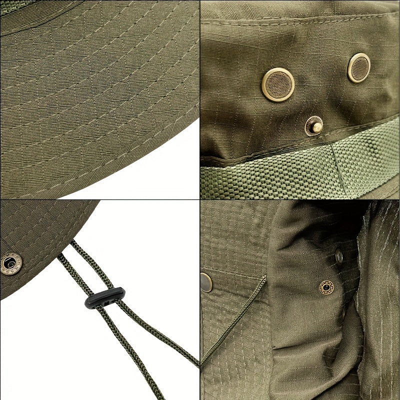 Tactical Sun Hat Army Fan Sun Protection Breathable Fisherman Hat