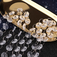 2pcs Acrylic Pendant for Tree Decorations Chandelier Beads
