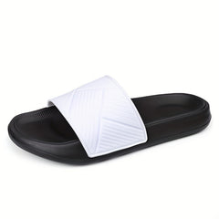 Men's Lightweight Non Slip Slides Open Toe Shoes