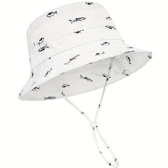 Cartoon Fish Fisherman's Hat Sun Protection Bucket Hat