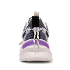 Women's Chunky Sneakers Letter Detail Running Comfortable Sports Shoes