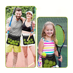 Tennis Ping Pong Golf Ball Storage Bag Portable Training Waist Bag