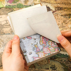 160 Sheets Vintage Navigation Map Scrapbook Paper
