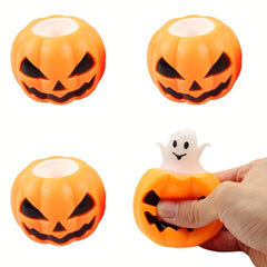 Halloween Pumpkin Stress Balls Trick Or Treat Toys